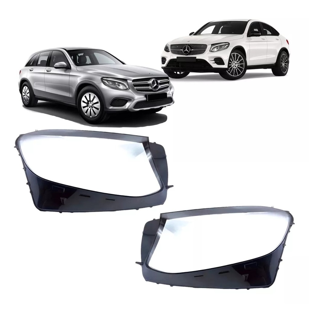Lente do Farol Mercedes Glc 250 GLC 43 Amg 2016 2017 18 2019