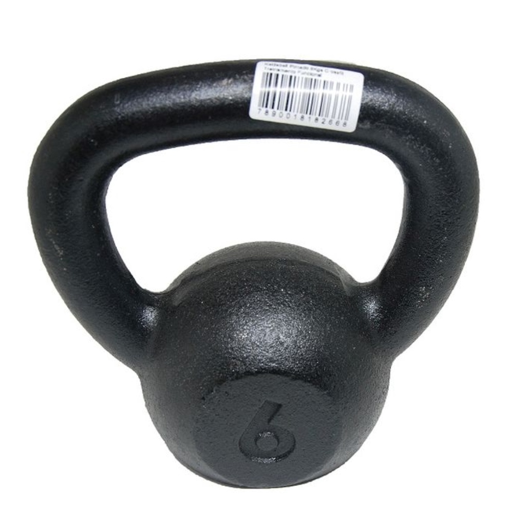 Kettlebell Pintado Peso Funcional Fitness 4 a 12Kgs 1 Fit