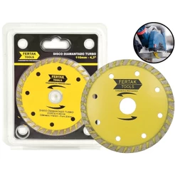 Disco Para Concreto Alvenaria Turbo 110mm X 20mm Fertak 2802