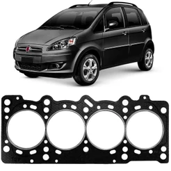 Junta Cabeçote Motor Fiat Idea 1.4 8v 2007 A 2016 Fibra Sabó