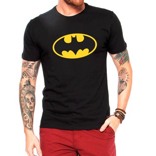 Camiseta Camisa Masculina Desenho Batman Herói 100% Algodão
