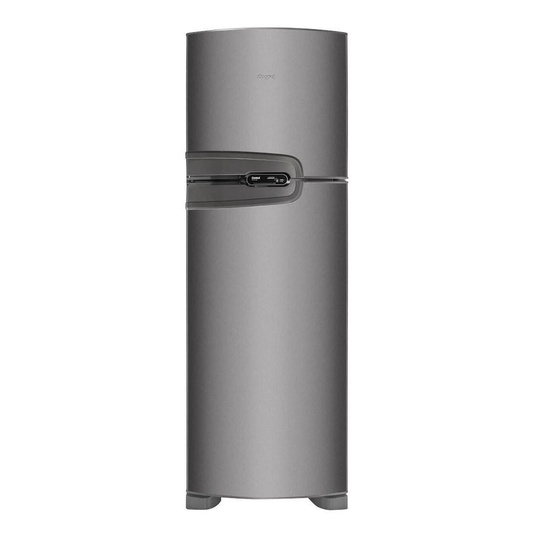 Geladeira frost free Consul CRM43N inox com freezer 386L 220V