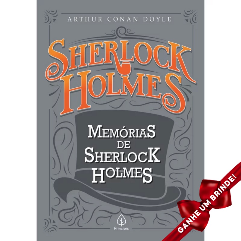 Livro Memórias de Sherlock Holmes Arthur Conan Doyle Principis Inteligência Emocional Auto Ajuda