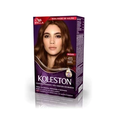 Tintura Koleston Kit 415 Castanho Crepúsculo Noite Iluminada