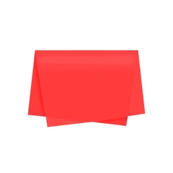 Papel de Seda Vermelho - 50x70 - 10 unidades - Rizzo Distribuidora