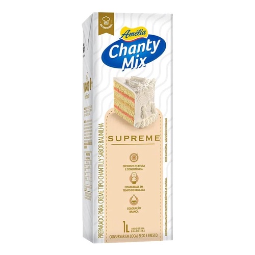 CHANTILLY UHT CHANTYMIX SUPREME AMELIA 1 LITRO