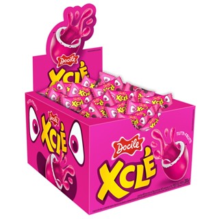 Caixa Chiclete Recheado Tutti-frutti 40unX5g Docile