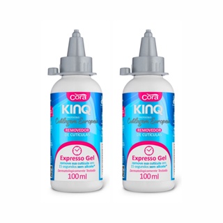 Kit 2 Kinq Gel para Remoção de Cutículas 100ml - Cora em Oferta na Shopee