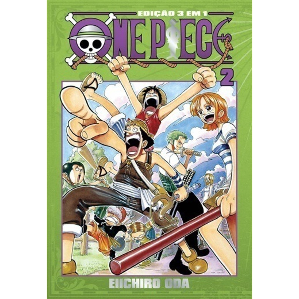 One Piece 3 em 1 - Vol. 02 em Oferta na Shopee