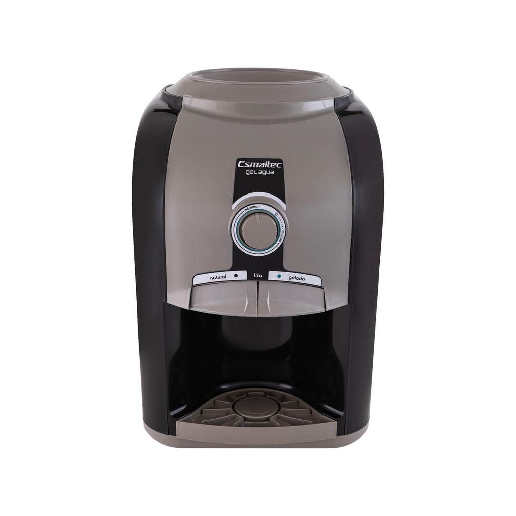 Bebedouro de Água Esmaltec de Mesa Refrigerado por Compressor Stilo Black EGM30 em Oferta na Shopee