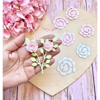 Faca de Corte e Relevo Scrapbook Faquinha Flor Repicada 3D em Oferta na Shopee