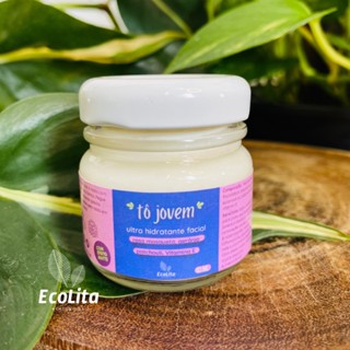 Creme ultra hidratante rejuvenescedor facial | Tô Jovem | Artesanal
