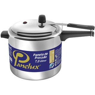 Panela de Pressão Panelux 7 Litros Polido - 001036 em Oferta na Shopee
