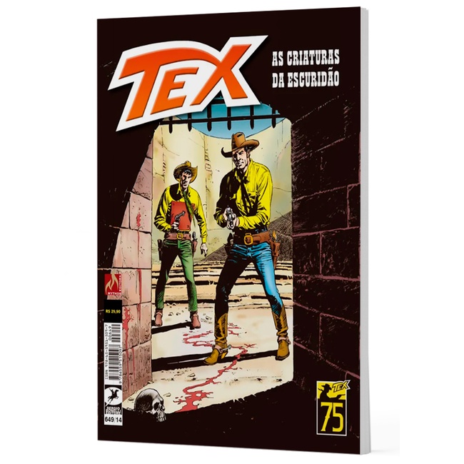 Livro - Tex 649 - AS CRIATURAS DA ESCURIDÃO - Mythos Editora - Novo/Lacrado