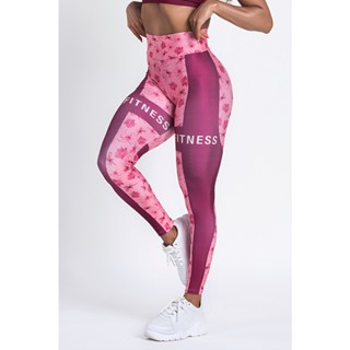 Calça Legging Academia estampa localizada Bahamas- ONEFITNESS