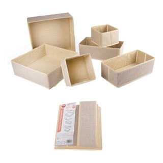 Jogo Organizadores Armários/gaveta/prateleira 6pç Dolce Home