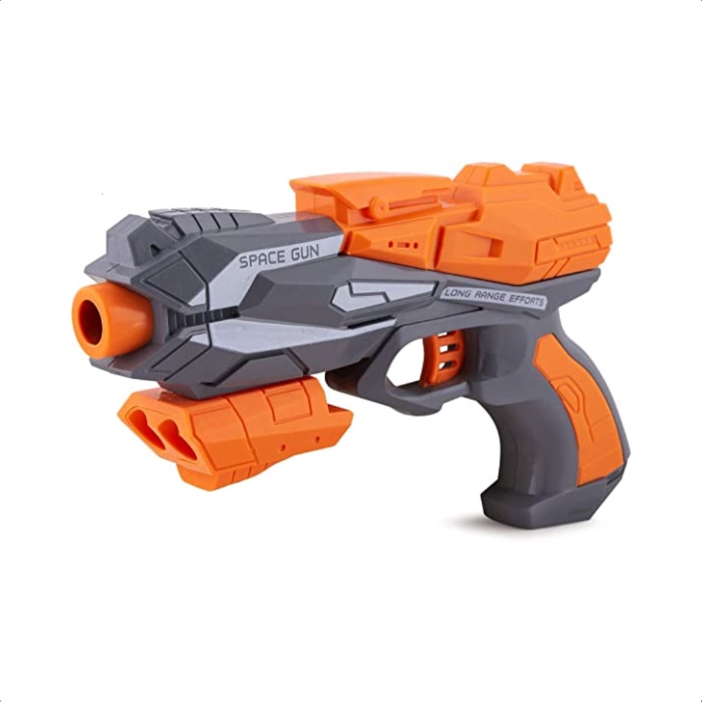 Brinquedo SuperShot Lançador de Dardos Thunder Shot 5 Balas de EVA - Polibrinq GN02 em Oferta na Shopee
