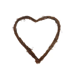 Enfeite de Madeira Coração - 30cm - 1 unidade - Rizzo Distribuidora