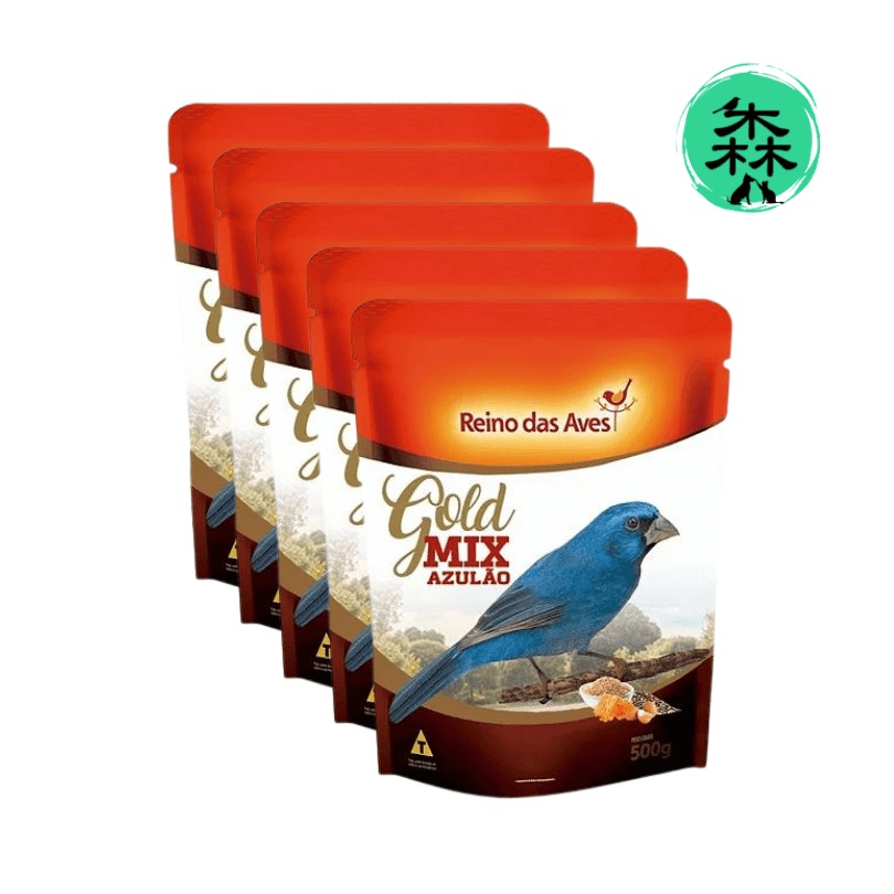 KIT AZULÃO GOLD MIX 500gr - 5 und em Oferta na Shopee