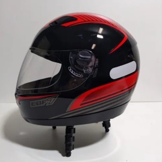 Capacete Fechado Moto New Ebf 7 Power Preto Vermelho