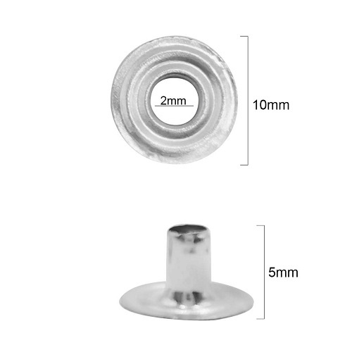 Detalhes do Botão De Pressão 12Mm/80 Preto Com Ferro Alta Qualidade Ótimo Custo-Benefício Prático E Resistente
