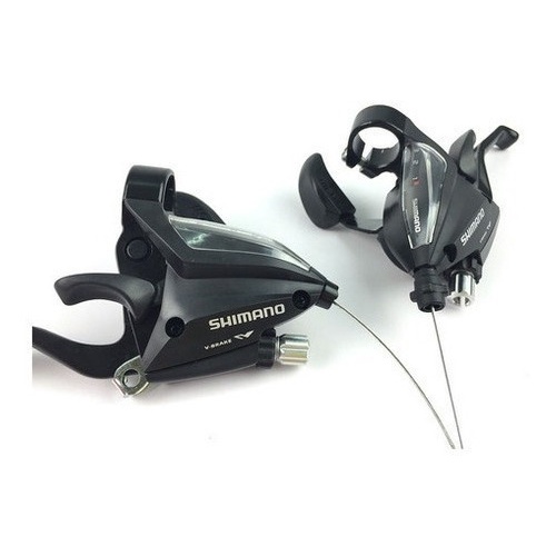 Passador Trocador Shimano Ez Fire Ef500 7v Com Manete Preto em Oferta na Shopee