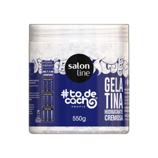 Gelatina Salon Line #Todecacho Hidratante Cremosa 550gr em Oferta na Shopee