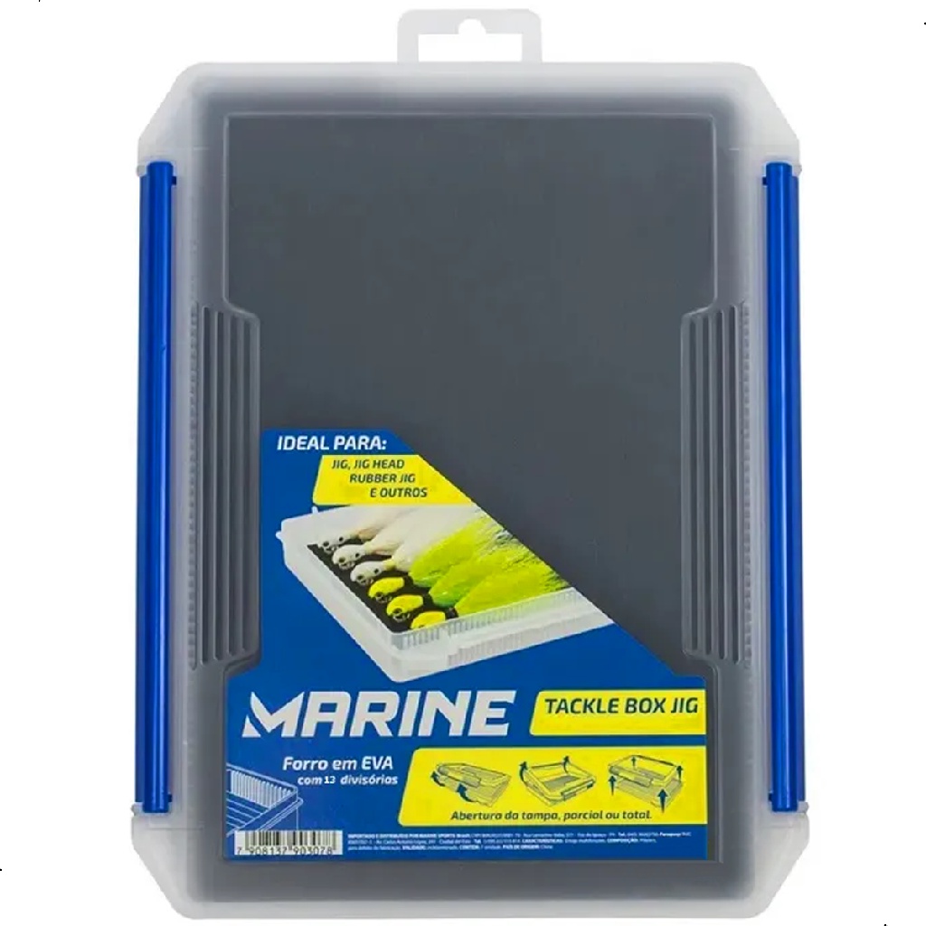 Estojo Pesca Marine Jig Isca Artificial MTB205J 13Divisórias em Oferta na Shopee