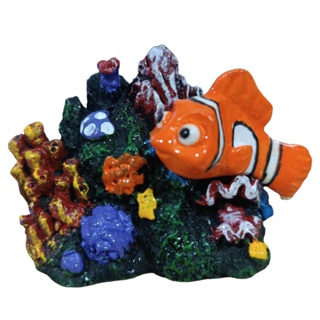 Enfeite decoração Para Aquário Nemo no recife de corais em Oferta na Shopee