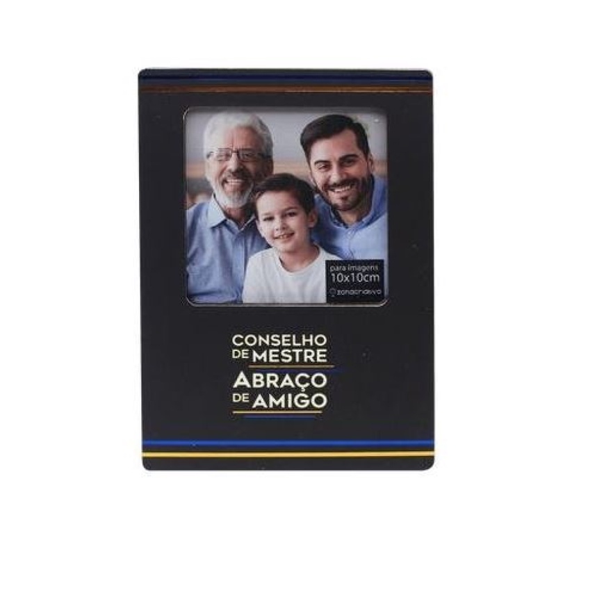 PORTA RETRATO MDA 18X13CM MESTRE E AMIGO   10081986