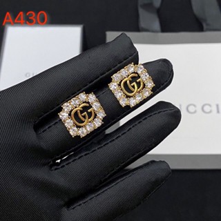Gucci Brincos Simples/De Aço Titânio Carta Logo/Pessoal/Exquisite/Elegante Cavilha Mulher Jóias