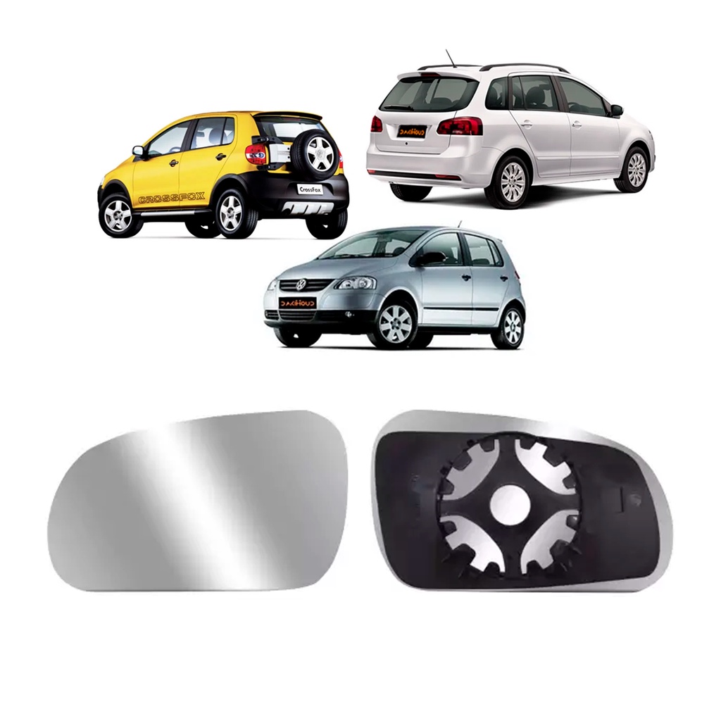 Lente Espelho Fox Crossfox Spacefox 03 04 05 06 07 08 09 10 em Oferta na Shopee