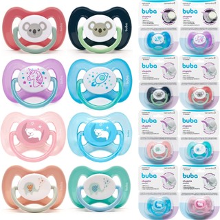 Chupeta Buba Tamanho 2 Comfort Utra Soft Infantil +6 meses (Variações de cores variadas)