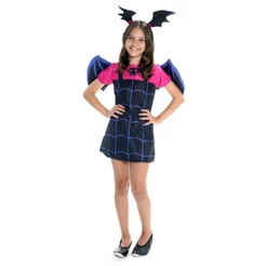 Fantasia Vampirinha Disney Infantil Original C/ Asa Tiara