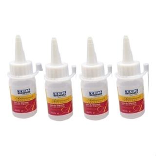 4 Colas  Silicone P/colar Cetim Gorgurão Aviamentos  # em Oferta na Shopee