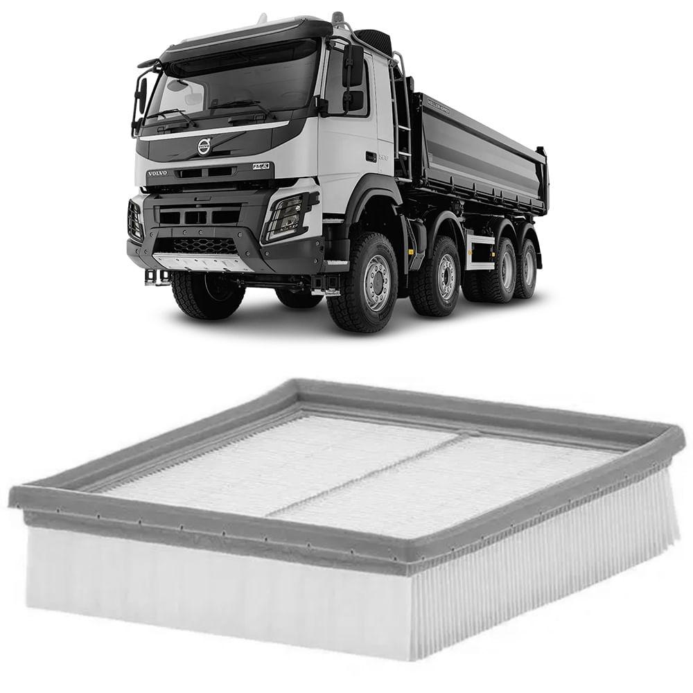 Filtro Ar Condicionado Volvo FMX 420 460 500 D13C Sem Carvão