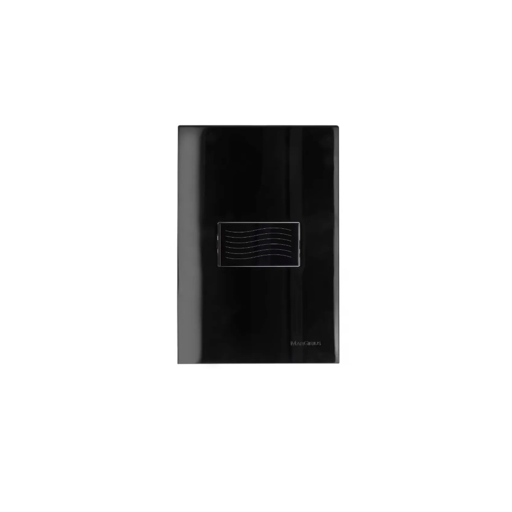 Conjunto Margirius 4x2 Campainha Cigarra 220V Sleek Ebony