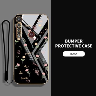 Caixa Motorola Moto G8 Play G8 Plus G8 Power Lite Tela Pequena Flor De Silicone À Prova De Choque Capa Protetora Para Telefone