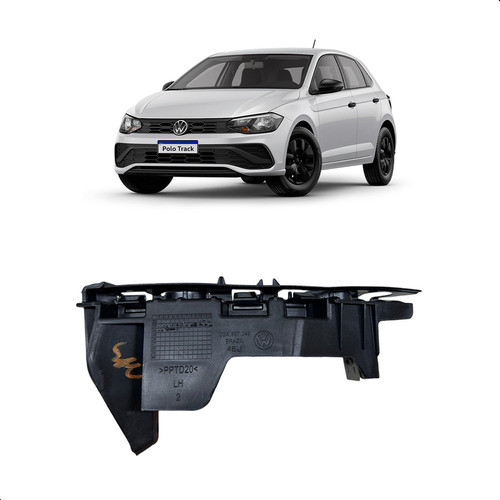 Guia Parachoque Diant Le Polo Track 2023 2024 2025 Original em Oferta na Shopee