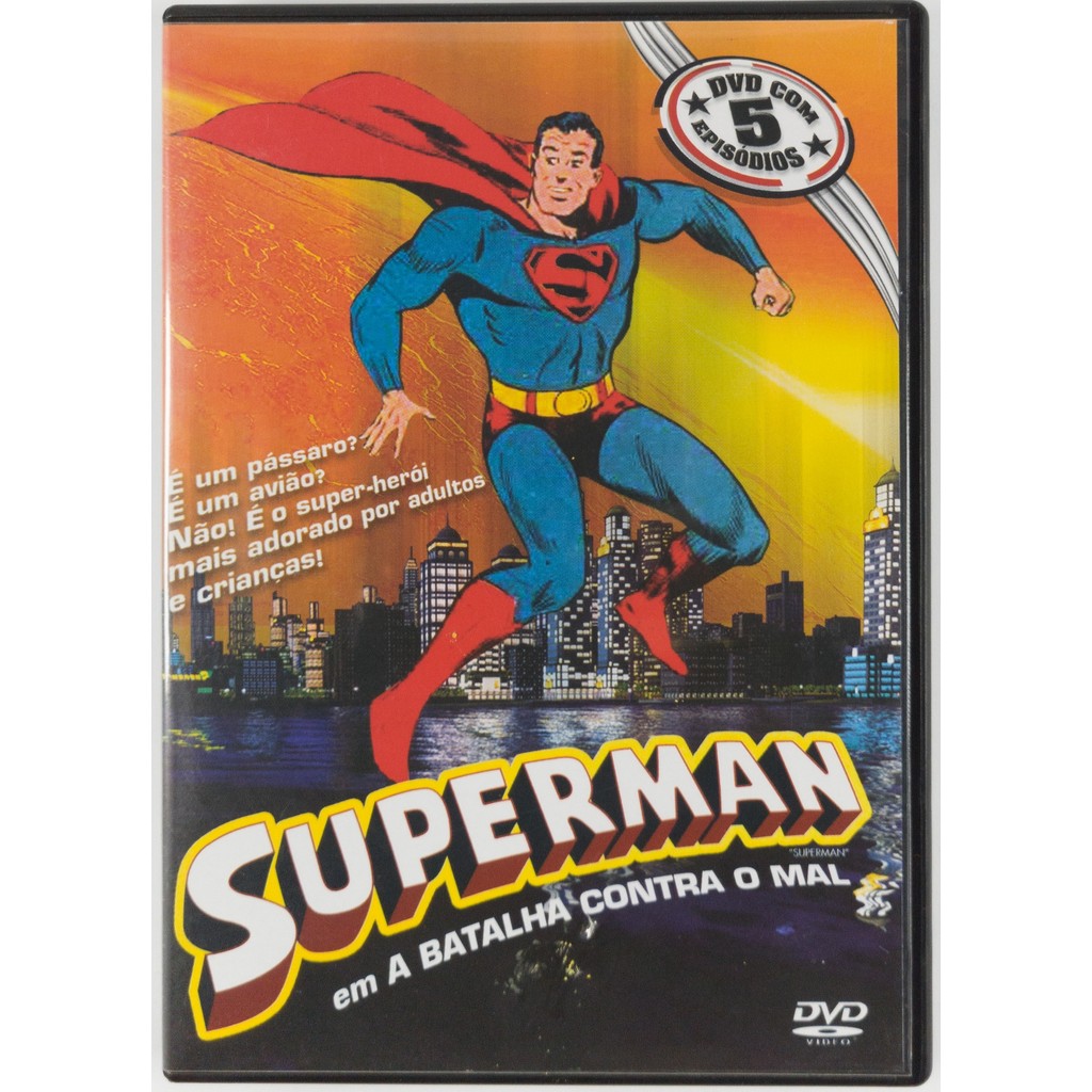 DVD Superman em A Batalha Contra o Mal