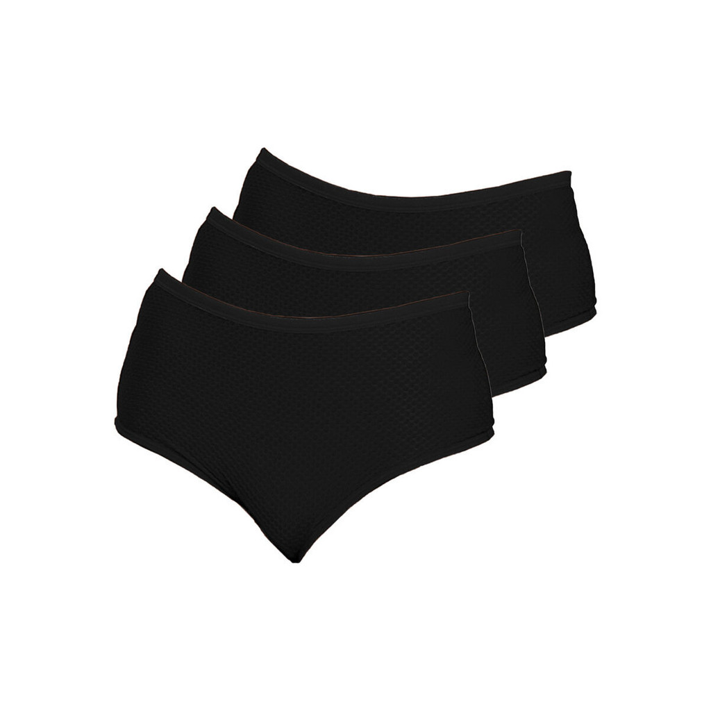 Kit com 3 Calcinhas Alta Dilady 203203 Plus Size em Oferta na Shopee