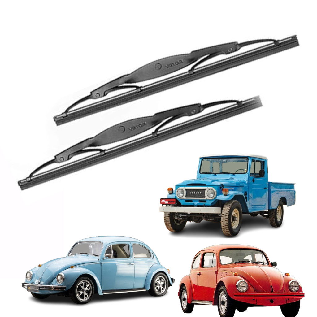 LIMPADOR DO PARABRISA PALHETA VETOR ESPECIFICA FUSCA 10,5" ( BAIONETA )1975 A 1996 TOYOTA BANDEIRANTES 1986 A 2001