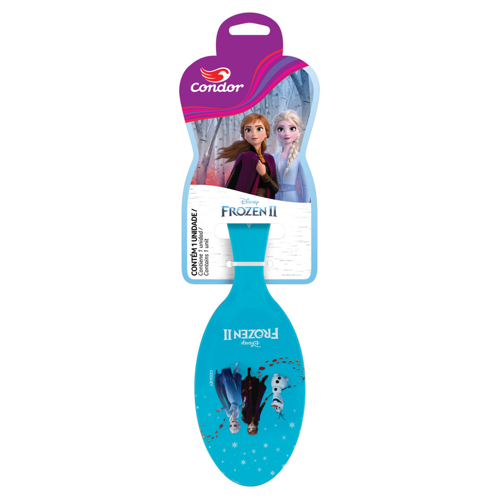Escova Para Cabelo Frozen Ii Condor Ref. 9873 - Beauty