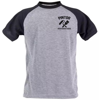 Camiseta pintor construção uniforme trabalho profissional em Oferta na Shopee