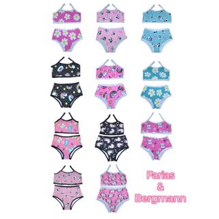 Biquini Infantil Feminino 2 Ao 10 Verão Praia Piscina