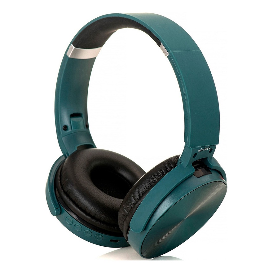 Fone De Ouvido Bluetooth Sem Fio Fm Mp3 Radio E Cartão Memória