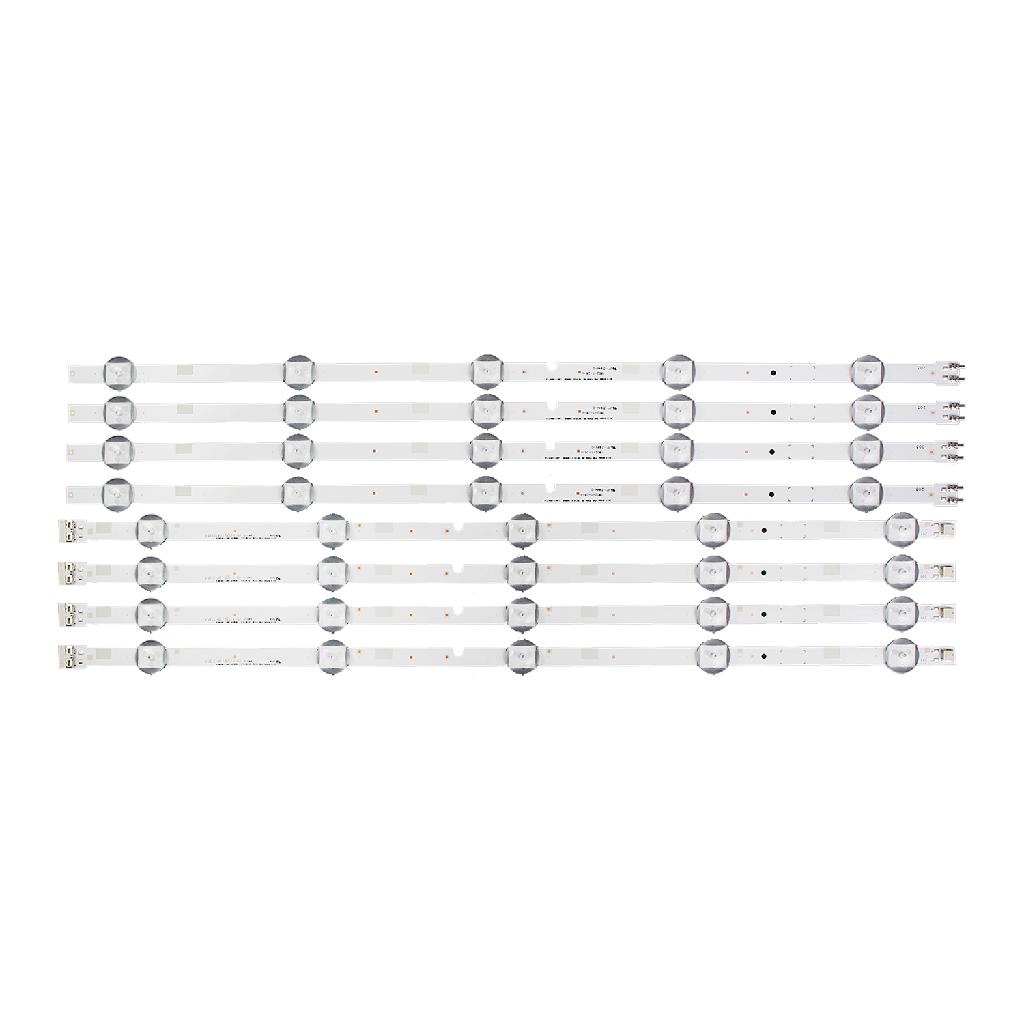 Kit 8 Barras De Led Compatível Com Tv Un49j5200 Un49j5200ag