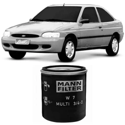 Filtro Óleo Escort F250 Pampa Verona 82 A 2002 Mann-filter W
