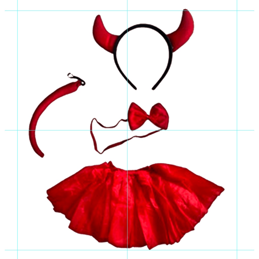 Carnaval Modamix Kit Diabinha C/4 Mod 622