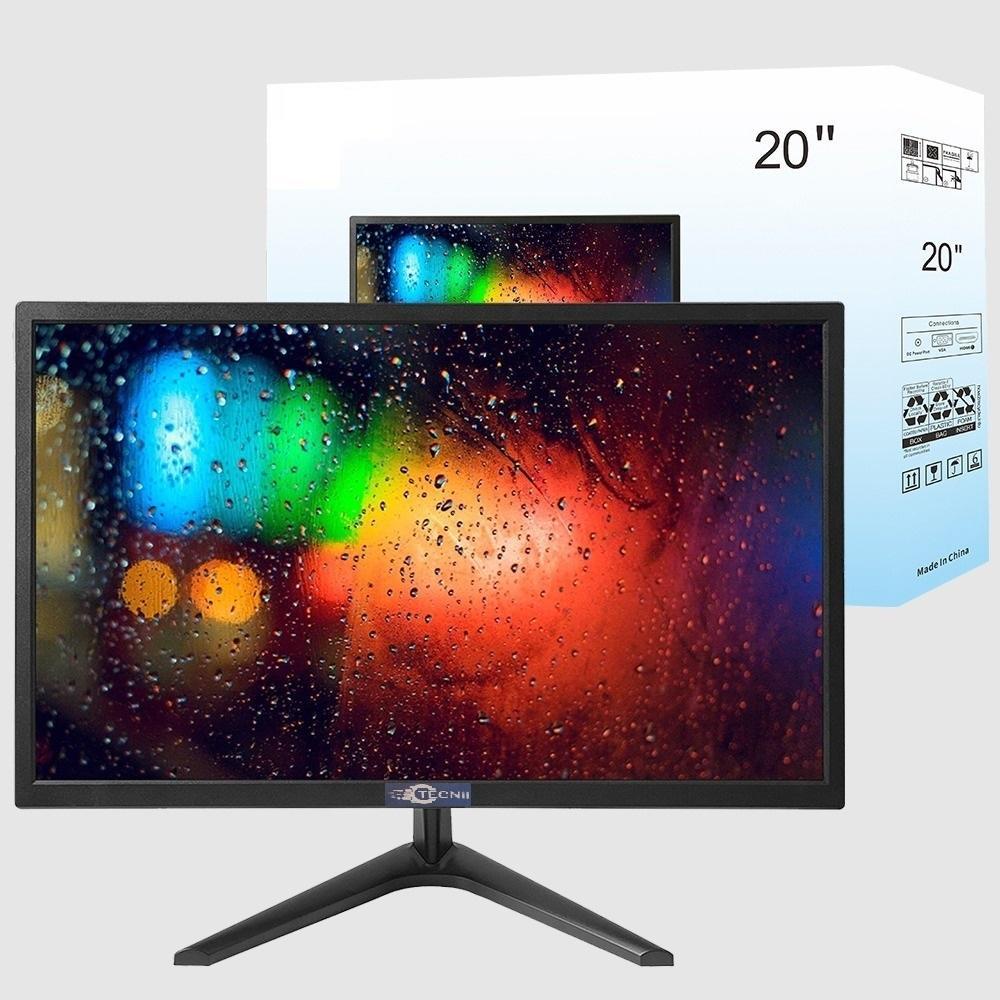 Monitor 20" LED HDMI VGA Widescreen T2021 Pc Computador – Tecnii